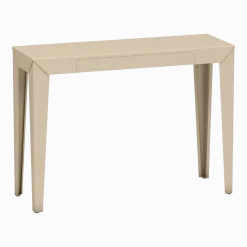 Console à tiroir crème finition mate 103 cm Zef - Matière Grise