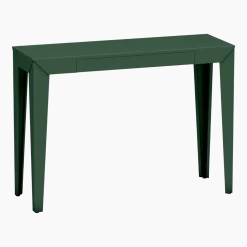 Console à tiroir olive finition mate 120 cm Zef - Matière Grise