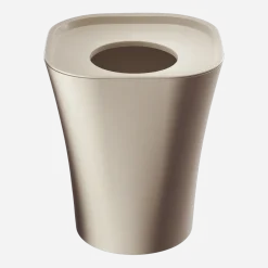 Corbeille beige avec couvercle et anneau de retenue Trash - Magis