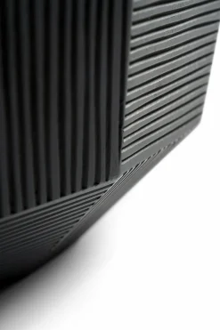 Corbeille en acajou Black Striped - Ethnicraft Accessories