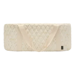 Couffin bébé en coton à motifs fleuris pia matelassé 73 x 43 cm Kuko - Charlie Crane