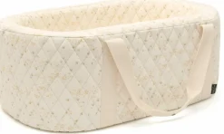 Couffin bébé en coton à motifs fleuris pia matelassé 73 x 43 cm Kuko - Charlie Crane