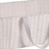 Couffin en fibres naturelles blanches Moses - Happy Moses