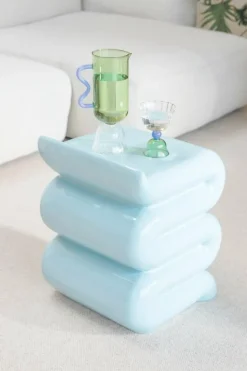 2 Coupes en verre vert Tulip - &Klevering
