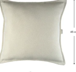 Coussin carré en oléfine terra 45cm - Wigiwama
