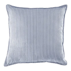 Coussin carré en velours côtelé blueberry 45cm Cushion - Wigiwama