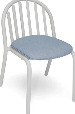 Coussin d'assise en polyester bleu pour chaise fred's - Fatboy