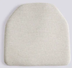 Coussin d'assise en tissu naturel 37x41x2cm Cushion - HAY