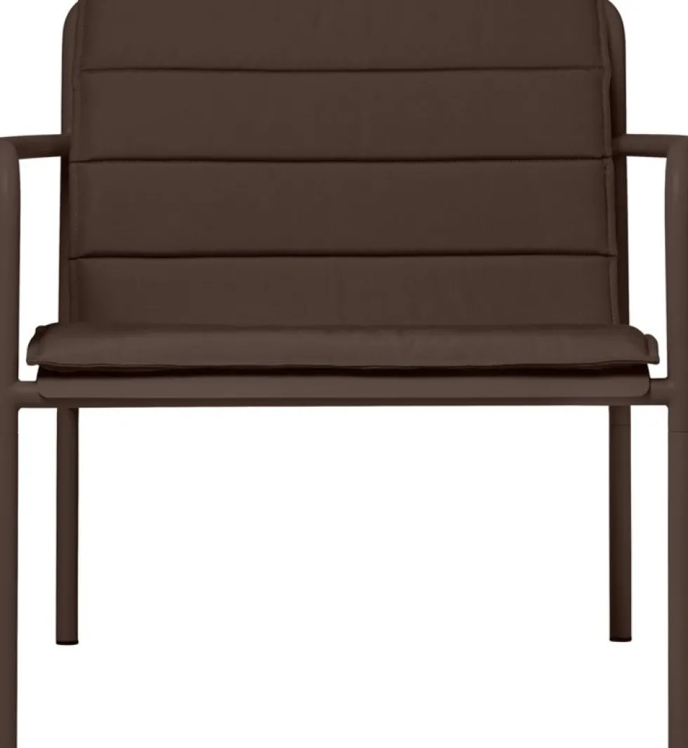 Coussin d'assise marron pour fauteuil lounge dapple 101x58,5x2,5cm Dapple - Ferm living