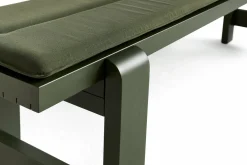 Coussin d'assise olive 190 cm pour le banc Weekday - Hay