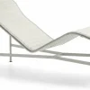 Coussin de chaise longue matelassé gris Palissade - HAY