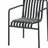 Coussin de fauteuil anthracite Palissade - HAY