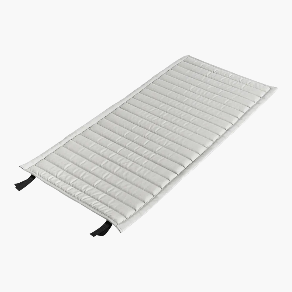 Coussin de fauteuil matelassé gris Palissade - HAY