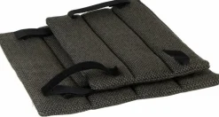 Coussin et dossier d'assise gris foncé Flip - Cane-Line