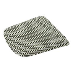Coussin à imprimé noir pour chaises Thorvald - &Tradition