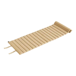 Coussin matelassé beige pour la chaise longue Crate - Hay