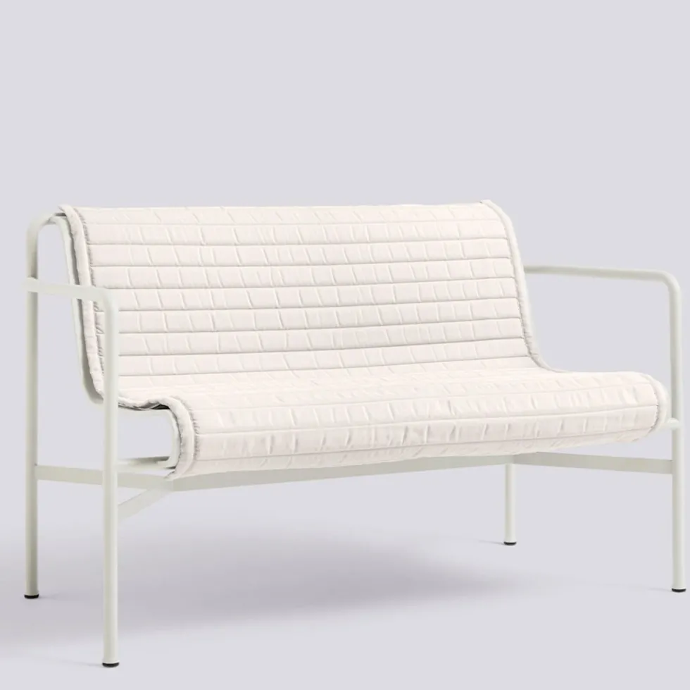 Coussin matelassé pour canapé palissade lounge blanc crème - HAY