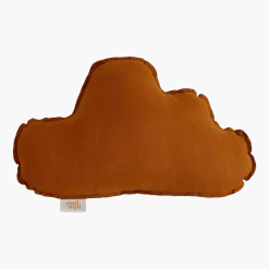 Coussin nuage en lin caramel - Moi Mili