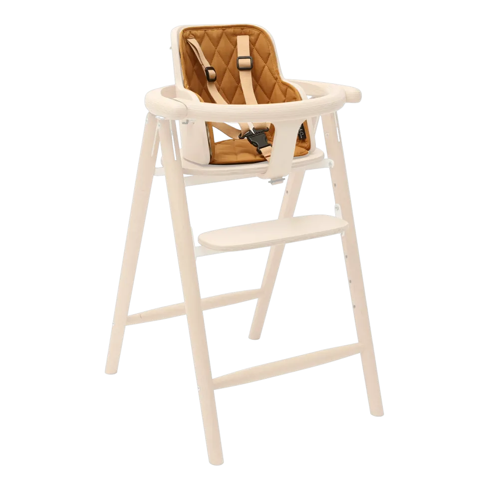 Coussin pour chaise haute en coton camel 28 x 25 cm Tobo - Charlie Crane