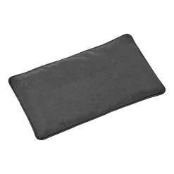 Coussin pour jardin en polyester noir 50 x 32,5 cm Fontainebleau - Serax