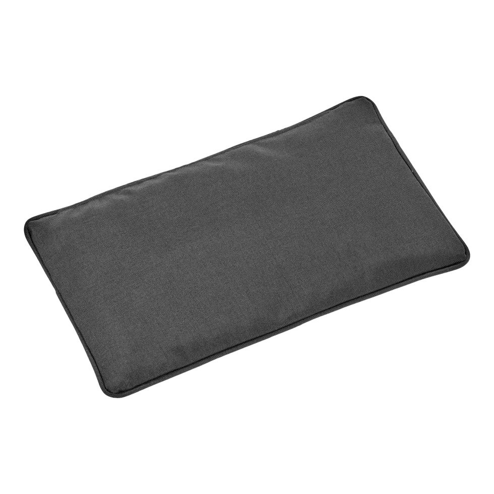 Coussin pour jardin en polyester noir 50 x 32,5 cm Fontainebleau - Serax