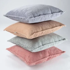 Coussin rectangulaire en velours côtelé toffee 55x33cm Bolster - Wigiwama