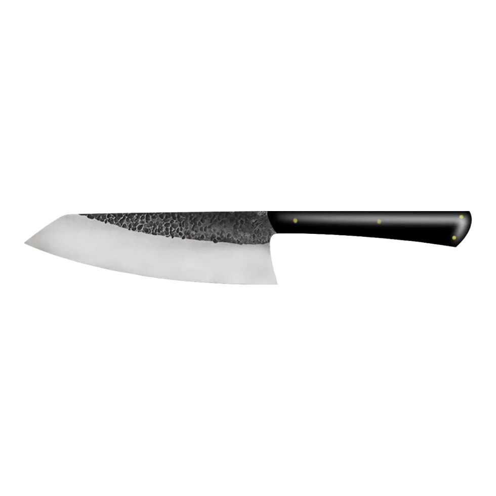 Couteau de chef en bois d'ébène et inox Z40 29 cm Enzo - Atelier Miguel