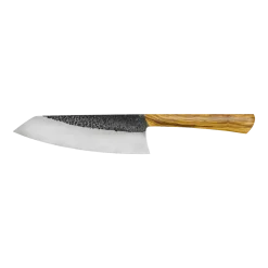 Couteau de chef en bois d'olivier et inox Z40 29 cm Enzo - Atelier Miguel