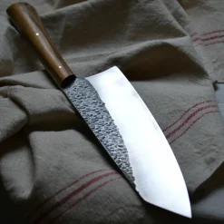 Couteau de chef en chêne et inox Z40 29 cm Enzo - Atelier Miguel