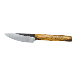 2 Couteaux de table en bois d'olivier et inox Z40 21,5 cm Vivien - Atelier Miguel