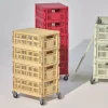 Couvercle pour colour crate off-white L - Hay
