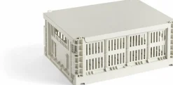 Couvercle pour colour crate off-white M - Hay
