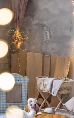 Couverture sensorielle pour nouveau-né beige 70x50cm - Happy Moses
