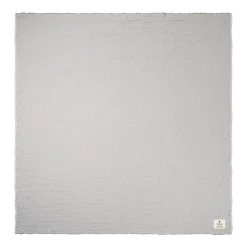 Couvre lit en coton vert clair et blanc 250x240cm Fino - Ferm living