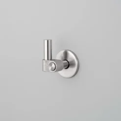 Crochet en acier inoxydable massif argent 7,65 x 4,1 cm - Buster+Punch