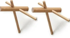 2 Crochets bâtons en chêne naturel - Normann Copenhagen