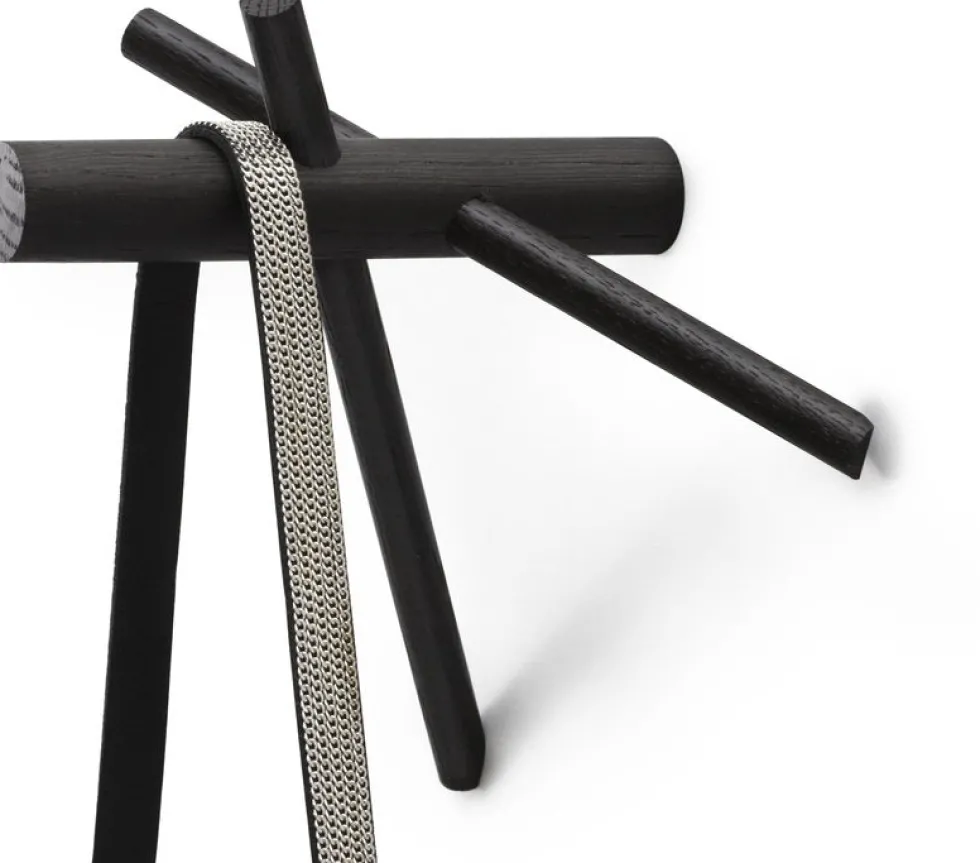 2 Crochets bâtons en chêne noir - Normann Copenhagen