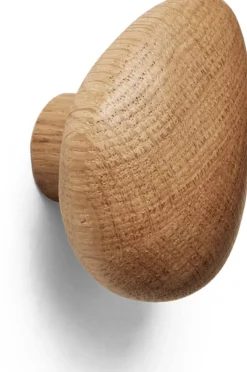 2 crochets en chêne massif Cairn - Ferm Living