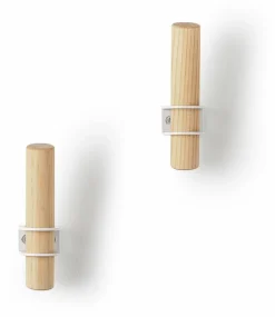 Crochets torche blancs set de 2 - Emko
