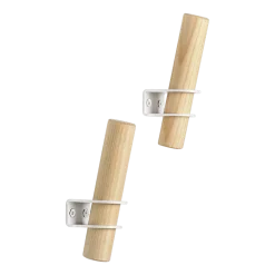 Crochets torche blancs set de 2 - Emko