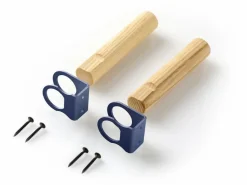 Crochets torche bleus set de 2 - Emko