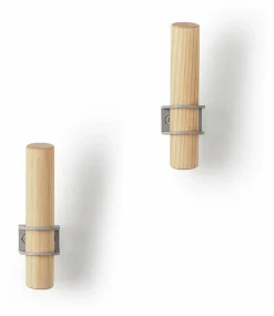 Crochets torche gris set de 2 - Emko