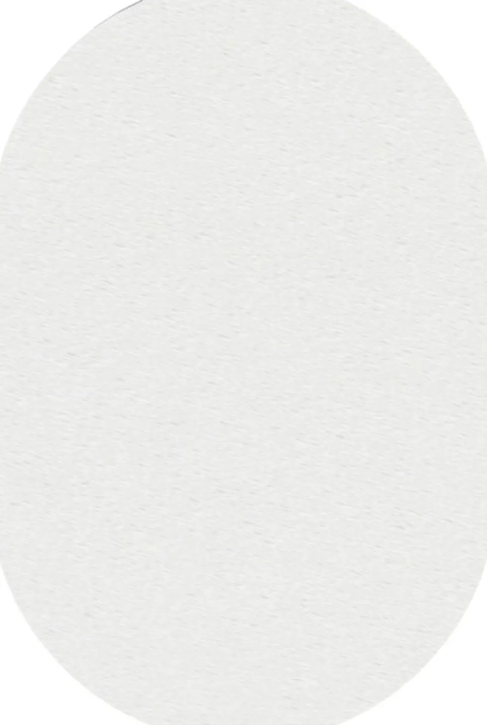 6 crochets à vêtements rond en acier blanc 3cm Palo - Metallbude