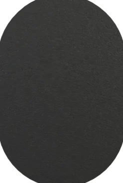 6 crochets à vêtements rond en acier noir 3cm Palo - Metallbude