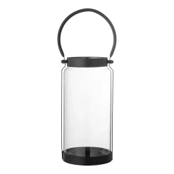 Danila Votive Verre Noir - Bloomingville