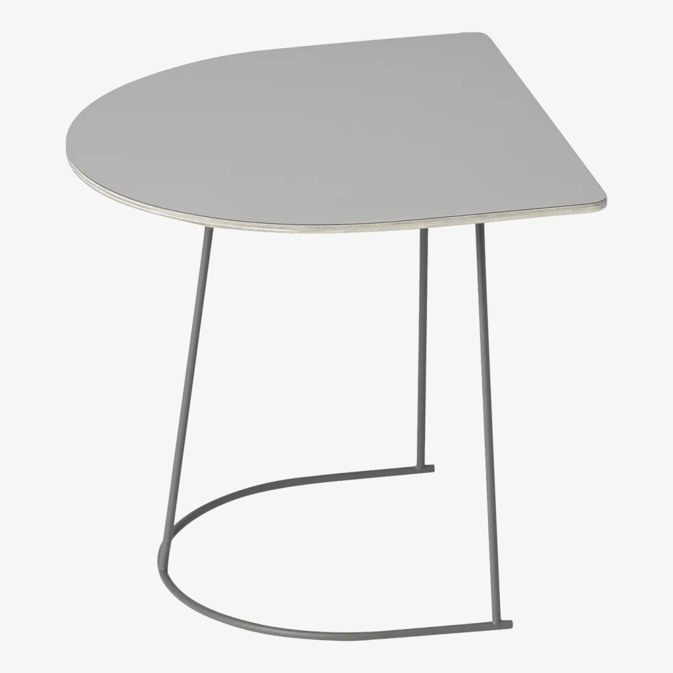 Demie table basse grise 88 cm Airy - Muuto