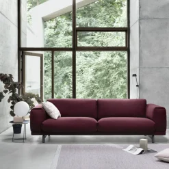 Demie table basse grise 88 cm Airy - Muuto