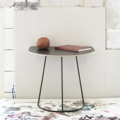 Demie table basse noire Airy - Muuto