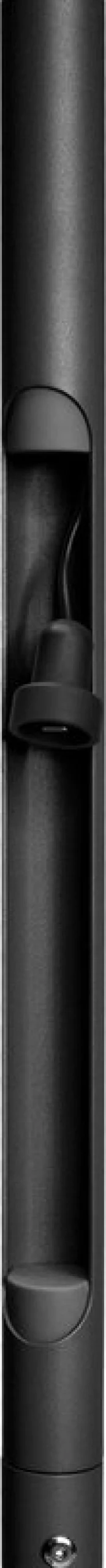 Desserte avec lampadaire en aluminium anthracite 78x55 cm Jolly Trolley- Fatboy