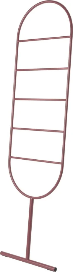 Echelle en acier bordeaux 2,5x45x165,5cm Tess - Zuiver